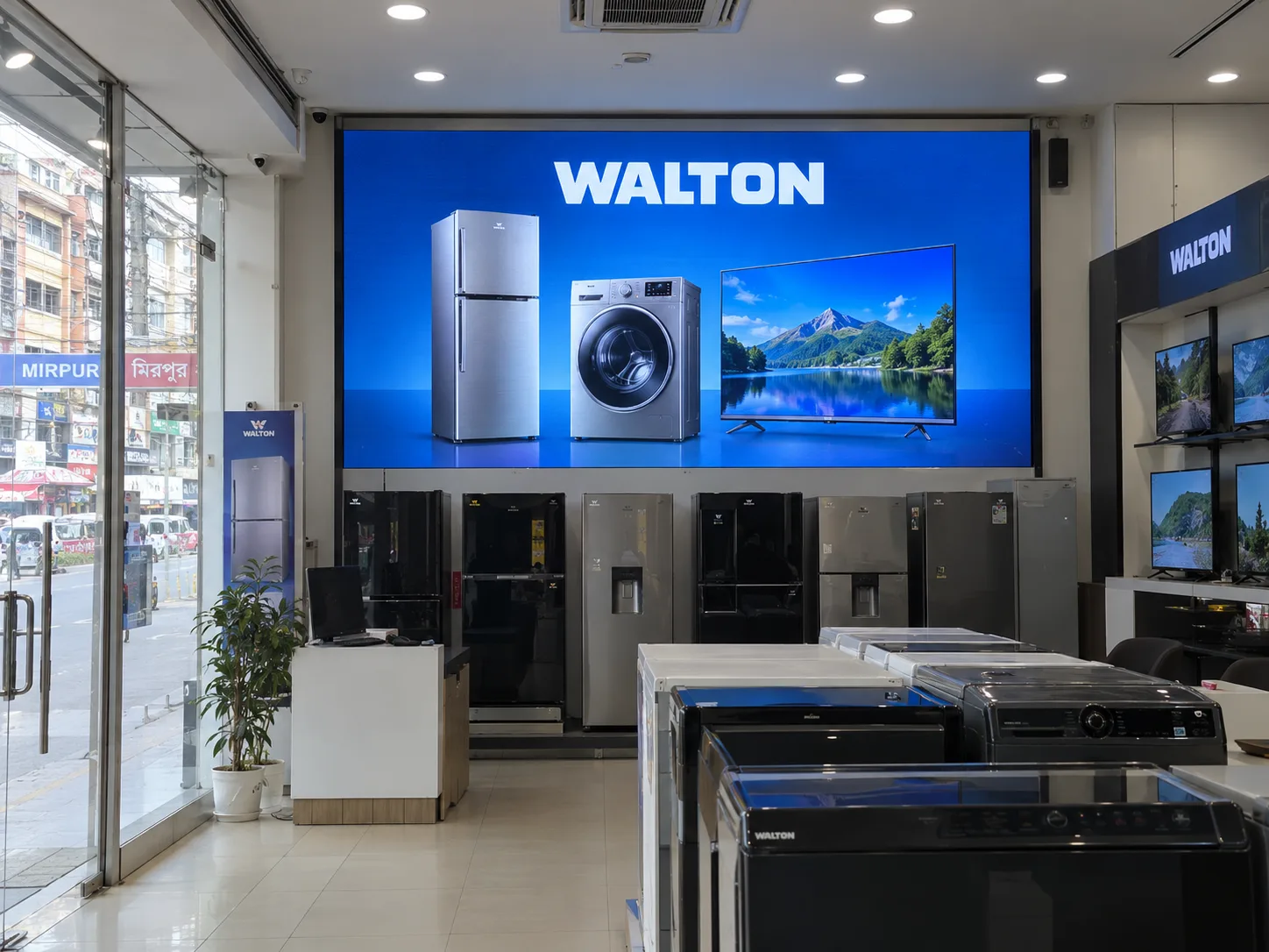 Retail & Showroom LED Display